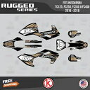 Husqvarna TC125 FC250 FC350 FC450 2016 2017 2018 用グラフィックキット 頑丈 - タン Graphics Kit for Husqvarna TC125 FC250 FC350 FC450 2016 2017 2018 Rugged - Tan(2)