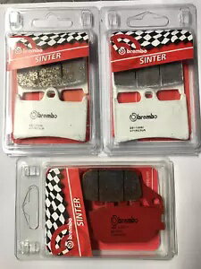 ブレンボ フロント LA / リア ブレーキパッドセット ヤマハ YZF R1 1000 2004 - 2006- BREMBO FRONT LA / REAR BRAKE PADS SETS FOR YAMAHA YZF R1 1000 2004 - 2006-