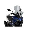 PUIG スクリーン V-TECH ツーリング アプリリア SR 125 GT 2022 - 2024 ライトスモーク 21482H PUIG SCREEN V-TECH TOURING FOR APRILIA SR 125 GT 2022 - 2024 LIGHT SMOKE 21482H(2)