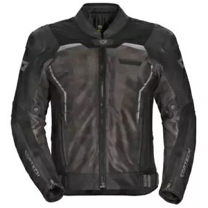 コーテック ベイダー レザー ジャケット - 2XL ブラック/カモ Cortech Vader Leather Jacket - 2XL Bla..