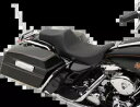 ドラッグスペシャリティーズ ブラック スムース プレデター III シート 0801-1128 Drag Specialties Black Smooth Predator III Seat 0801-1128(2)