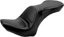 Explorer ステッチ 2 アップ シート ブラック ゲル サドルメン 800-23-0291 06-17 HD FLSTC 用 Explorer Stitched 2-Up Seat Black Gel Saddlemen 800-23-0291 For 06-17 HD FLSTC