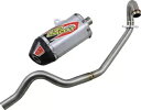 T-6 ステンレスフルエキゾースト カーボンエンドキャップ付 プロサーキット 0120911F T-6 Stainless Full Exhaust w/ Ca...