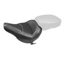 マックス プロファイル ビニール ソロ シート - ブラック マスタング 75880 18-19 ハーレー FLDE FLHC 用 Max Profile Vinyl Solo Seat - Black Mustang 75880 For 18-19 Harley FLDE FLHC
