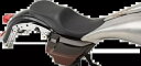ブラックマイルドステッチロープロファイルツアーシートレイザーバックタンクハンドルバー 0801-1075 Black Mild Stitch Low Profile Tour Seat For Razorback Tank Handlebar 0801-1075