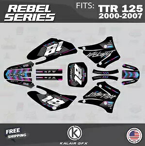 Graphics Kit for Yamaha TTR 125 (2000-2007) TTR125 Rebel - CMヤマハ TTR 125 (2000-2007) TTR125 Rebel 用グラフィックスキット - CMカテゴリkalairgraphics状態新品（海外輸入品）発送詳細全国一律 送料無料商品詳細輸入商品の為、英語表記となります。Condition New: A brand-new, unused, unopened, undamaged item in its original packaging (where packaging is ... Read moreabout the conditionBrand Kalair GFXCountry/Region of Manufacture United StatesType Custom Graphics Decal Kit StickersThickness Options 9 mil, 16 mil, 21 milFeatures Free Custom Name and NumberPersonalize YesFits models TTR125Fits years 2000-2007Manufacturer Part Number YA_TTR125_00-07_RBL_CMM_PARENTBundle Description Message us for bundle orders.状態 新品: 元のパッケージに入った新品、未使用、未開封、損傷のない商品 (パッケージが破損している場合)。状態についてブランド カレア GFX製造国/地域 米国タイプ カスタム グラフィック デカール キット ステッカー厚さのオプション 9 mil、16 mil、21 mil無料のカスタム名と番号の機能パーソナライズはい適合モデル TTR1252000 〜 2007 年に適合メーカー部品番号 YA_TTR125_00-07_RBL_CMM_PARENTバンドルの説明 バンドルの注文についてはメッセージをください。テーマ モトクロス Dirtkbike オート[納期について]■通常2〜4週間でのお届けを予定をしておりますが、天候、通関、国際事情により輸送便の遅延が発生する可能性や、仕入・輸送費高騰や通関診査追加等による価格のご相談の可能性もございますことご了承いただいております。■弊社は製造元ではないので、納期の遅れに関しては一切責任を負いかねます。[取り付けについて]■取り付け説明書は基本的に付属しておりません。お取付に関しましては専門の業者様とご相談お願いいたします。■フィッテングや車検対応の有無については、基本的に画像と説明文よりお客様の方にてご判断をお願いしております。■USパーツは国内の純正パーツを取り外した後、接続コネクタが必ずしも一致するとは限らず、加工が必要な場合もございます。■弊社は海外パーツの輸入販売業のため、製品のお取り付けや加工についてのサポートは行っておりません。専門店様と解決をお願いしております。[配送について]■海外倉庫から到着した製品を、再度国内で検品を行い、日本郵便または佐川急便にて発送となります。■大型商品に関しましては、配送会社の規定により個人宅への配送が困難な場合がございます。その場合は、会社や倉庫、最寄りの営業所での受け取りをお願いする場合がございます。[キャンセル、返品について]■輸入商品のためイメージ違いやご注文間違い、納期が遅い等のお客様都合ご返品はお断りをさせていただいておりますが、弊社条件を満たしている場合はご購入金額の30％の手数料を頂いた場合に限りご返品をお受けできる場合もございます。(ご注文と同時に商品のお取り寄せが開始するため)（30％の内訳は、海外返送費用・関税・消費全負担分となります）■初期不良の場合は商品到着後7日以内にご連絡下さいませ。[そのほか]■配送遅延、商品違い等によってお客様に追加料金が発生した場合や取付け時に必要な加工費や追加部品等の、商品代金以外の弊社へのご請求には一切応じかねます。■輸入消費税が追加課税される場合もございます。その場合はお客様側で輸入業者へ輸入消費税のお支払いのご負担をお願いする場合がございます。■商品説明文中に英語にて”保証”関する記載があっても適応はされませんのでご了承ください。■輸入品につき、商品に小傷やスレなどがある場合がございます。商品の発送前に念入りな検品を行っておりますが、運送状況による破損等がある場合がございますので、商品到着後は速やかに商品の確認をお願いいたします。■商品の破損により再度お取り寄せとなった場合、同様のお時間をいただくことになりますのでご了承お願いいたします。■弊社の責任は、販売行為までとなり、本商品の使用における怪我、事故、盗難等に関する一切責任は負いかねます。■他にもUSパーツを多数出品させて頂いておりますので、ご覧頂けたらと思います。■USパーツの輸入代行も行っておりますので、ショップに掲載されていない商品でもお探しする事が可能です!!また業販や複数ご購入の場合、割引の対応可能でございます。お気軽にお問い合わせ下さい。【お問い合わせ用アドレス】　usdm.77777@gmail.com[輸入お取り寄せ品においてのご返品制度・保証制度等、弊社販売条件ページに詳細の記載がございますのでご覧くださいませ]
