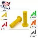 CNC ラバー 22mm ハンドグリップ ハンドルバー スロットルグリップ ポケット ミニ ダートバイク ゴールド CNC Rubber 22mm Hand Grip Handle Bar Throttle Grip Pocket Mini Dirt Bike Gold(2)