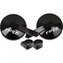 Tusk 合金ミラーキット ロープロファイル UTV ロールケージクランプ付き 2000490003 Tusk Alloy Mirror Kit with Low Profile UTV Roll Cage Clamp 2000490003