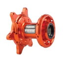 Tusk Impact バイクハブ - フロント オレンジ MF65-TUS-08 Tusk Impact Motorcycle Hub - Front Orange MF65-TUS-08(2)