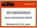 KTM OEM 部品 9010800300020 マスクスポイラー R/S ホワイト KTM OEM Part 9010800300020 MASK SPOILER R/S WHITE