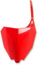 UFO フロントナンバープレート CR レッド HO04686-070 UFO Front Number Plate CR Red HO04686-070