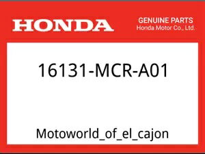 ホンダ OEM 部品 16131-MCR-A01 ニードル、ジェット Honda OEM Part 16131-MCR-A01 NEEDLE, JET