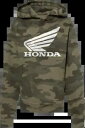 ホンダアパレル ユースホンダパーカー S 迷彩 NP21S-Y3036-S Honda Apparel Youth Honda Hoodie Small Camo NP21S-Y3036-S