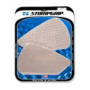 Stomp Design ボルケーノ プロファイル トラクション パッド タンク キット クリア ストリートバイク 55-10-0153 Stomp Design Volcano Profile Traction Pad Tank Kits Clear Streetbike 55-10-0153
