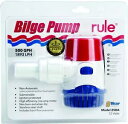 Rule Industries 12V ビルジポンプ 500gph 25DA Rule Industries 12V Bilge pumps 500gph 25DA