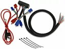 ショー クロム電子絶縁トレーラー ワイヤー ハーネス 52-694 Show Chrome Electronically Isolated Trailer Wire Harness 52-694