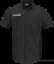 スロットル スレッド パーツ アンリミテッド ベンテッド ショップ シャツ S ブラック PSU37ST26BKSM Throttle Threads Parts Unlimited Vented Shop Shirt Small Black PSU37ST26BKSM