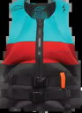 Slippery 21 サージ ネオ ベスト L ブラック/アクア 3240-0907 Slippery 21 Surge Neo Vest Large Black/Aqua 3240-0907