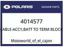 Polaris OEM 部品 4014577 ケーブル アクセサリ、端子ブロックへのバット Polaris OEM Part 4014577 CABLE-ACCY,BATT TO TERM BLOCK(2)