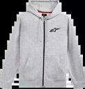 アルパインスターズ エイジレス チェスト ジップ パーカー 2XL グレー/ブラック 12125360011262X Alpinestars Ageless Chest Zip Hoodie 2XL Gray/Black 12125360011262X