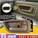 2000-2004 トヨタ アバロン インサイドドアハンドル フロントリア右助手席用 ベージュ For 2000-2004 Toyota Avalon Inside Door Handle Front Rear Right Passenger Beige(2)