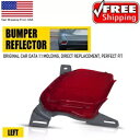 2017-18 2019 トヨタ ハイランダー SE バンパーリアリフレクタードライバーセット左側 For 2017-18 2019 Toyota Highlander SE Bumper Rear Reflector Driver Set Left Side