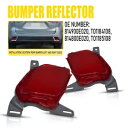 トヨタ ハイランダー ハイブリッド リミテッド プラチナ用ペアリアバンパーリフレクターケース Pair Rear Bumper Reflector Case For Toyota Highlander Hybrid Limited Platinum