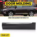 2011 2012-2013 トヨタ ハイランダー ABS ドア外側ボディ成形サイドトリム LH For 2011 2012-2013 Toyota Highlander ABS door outside body molding side trim LH