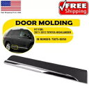 後部助手席側ドアモールディングトリム 11-13 トヨタ 75075-0E050 ハイランダー用 Rear Passenger Side Door Molding Trim 11-13 For Toyota 75075-0E050 Highlander