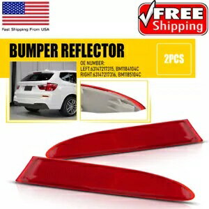 2 個リアバンパーリフレクターテールライトケースランプ LH RH 11-17 BMW xDrive28i 2pcs Rear Bumper Reflector Tail Light Case Lamp LH For RH 11-17 BMW xDrive28i