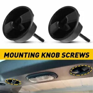 2 ジープ ラングラー 07 08 09 11-17 に適合 10 ハードトップ フリーダム トップ取り付けノブネジ 2 Fits Jeep Wrangler 07 08 09 11-17 10 Hardtop Freedom Top Mounting Knob Screws