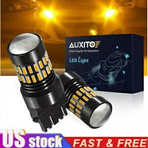 AUXITO 3157 3156 3057 4157 LED С֥졼ʥХ֥饤 3000K С AUXITO 3157 3156 3057 4157 LED Reverse Turn Brake Signal Bulb Light 3000K Amber