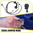 ドアリアジャンパーワイヤーハーネス 2009-2014 フォードクルー F150 キャブ LH 運転席側 US Door Rear Jumper Wire Harness For 2009-2014 Ford Crew F150 Cab LH Driver Side US