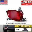 左 + ドライバーリアバンパーライトランプリフレクターケース 17-19 ハイランダートヨタ SE Left+Driver Rear Bumper Light Lamp Reflector For Case 17-19 Highlander Toyota SE