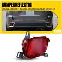 リアバンパーリフレクターケース 2019 ハイランダー トヨタ ハイブリッド プラチナ リミテッド RH 用 Rear Bumper Reflector Case For 2019 Highlander Toyota Hybrid Platinum Limited RH