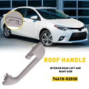 トヨタ カローラ ヤリス Rav4 用後部左インナールーフ天井プルハンドルグラブ Rear Left Inner Roof Ceiling Pull Handle Grab For Toyota Corolla Yaris Rav4