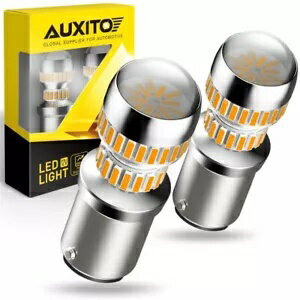 AUXITO 2x 1156 LED 󥷥ʥŵ Ķ⵱ 3000K CANBUS 顼ʤ AUXITO 2x 1156 LED TURN SIGNAL LIGHT BULBS SUPER BRIGHT 3000K CANBUS ERROR FREE