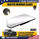 助手席側外装加熱ミラーガラス GMC アカディア、アウトルック、トラバース X Passenger Side Exterior Heated Mirror Glass For GMC Acadia, Outlook, Traverse X(2)