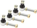 4 個 12 ミリメートル 16 ミリメートルタイロッドエンドボールジョイント Taotao クールスター ATV クワッドバギーゴーカート用 4pcs 12mm 16mm Tie Rod End Ball Joint for Taotao Coolster ATV Quad Buggy Go Kart