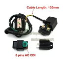 点火コイル CDI ソレノイドリレー整流器 ATV カズマ ミーアキャット 50cc ファルコン 90cc Ignition Coil CDI Solenoid Relay Rectifier ATV Kazuma Meerkat 50cc Falcon 90cc