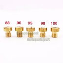 大型ラウンドキャブ Carby メインジェット Mikuni キャブレター #88 #90 #95 #98 #100 Large Round Carb Carb...