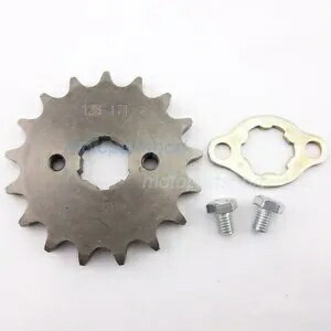 428 17 T 20mm եȥ󥸥󥹥ץå 50 110 160 cc ȥԥåȥХ ATV åɥХ 428 17 T 20mm Front Engine Sprocket 50 110 160 cc Dirt Pit Bike ATV Quad Buggy