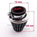 35 ミリメートルエアクリーナーフィルターカズマミーアキャット 50cc ファルコン 90cc レッドキャット 110CC ATV 用 35mm Air Cleaner Filter For Kazuma Meerkat 50cc Falcon 90cc Redcat 110CC ATV