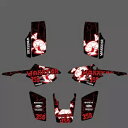 ATV グラフィックスデカールステッカーヤマハウォリアー 350 YFM350X 1987-2004 ATV Graphics Decals Stickers For Yamaha Warrior 350 YFM350X 1987-2004(2)