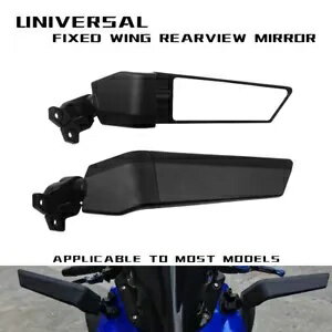 カワサキ ニンジャ 300 250 に適合 空気力学ウイングレット ウイング ステルス ミラーを拡大します。 fit KAWASAKI NINJA 300 250 Enlarge Aerodynamics Winglet Wing Stealth Mirrors