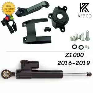 Kawasaki Ninja Z1000 2016-2018 2019 CNC ステアリングダンパー取付ブラケットキット For Kawasaki Ni..