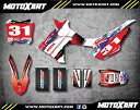 カスタムグラフィックフルキットホンダ CRF 110 2013-2018 オーストラリアプライドスタイルステッカー Custom graphics full kit for Honda CRF 110 2013-2018 AUSSIE PRIDE STYLE stickers