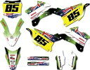 2014 - 2022 Kawasaki KX 85 カスタム グラフィックス キット オージープライド スタイル デカール ステッカー 2014 - 2022 Kawasaki KX 85 custom graphics kit Aussie Pride Style decals sticker