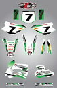 フルカスタムグラフィックキット - STORM - KX 80 - 1998 - プレゼント/ステッカー/デカール Full Custom Graphic Ki...