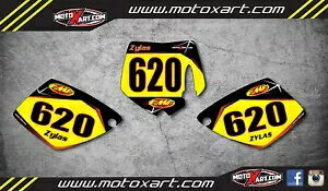 KTM 65 2002 - 2008 のカスタムナンバーグラフィックス有刺鉄線ステッカー/デカール Custom number gra..